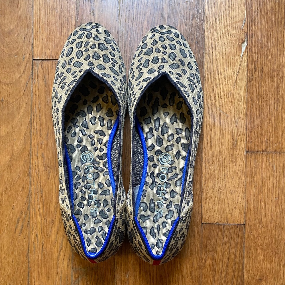 Rothy’s. The Flat. Size 12.5. Leopard.